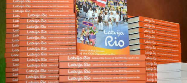 Latvijas Olimpiskā komanda prezentējusi grāmatu "Latvija Rio"